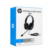 HP Wired USB Headset - H125 - Black