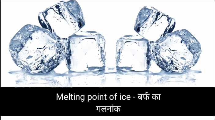 Melting point of ice