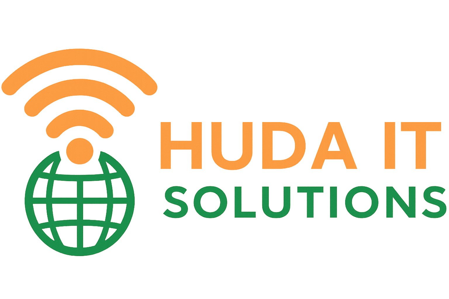 HUDA IT SOLUTIONS Logo