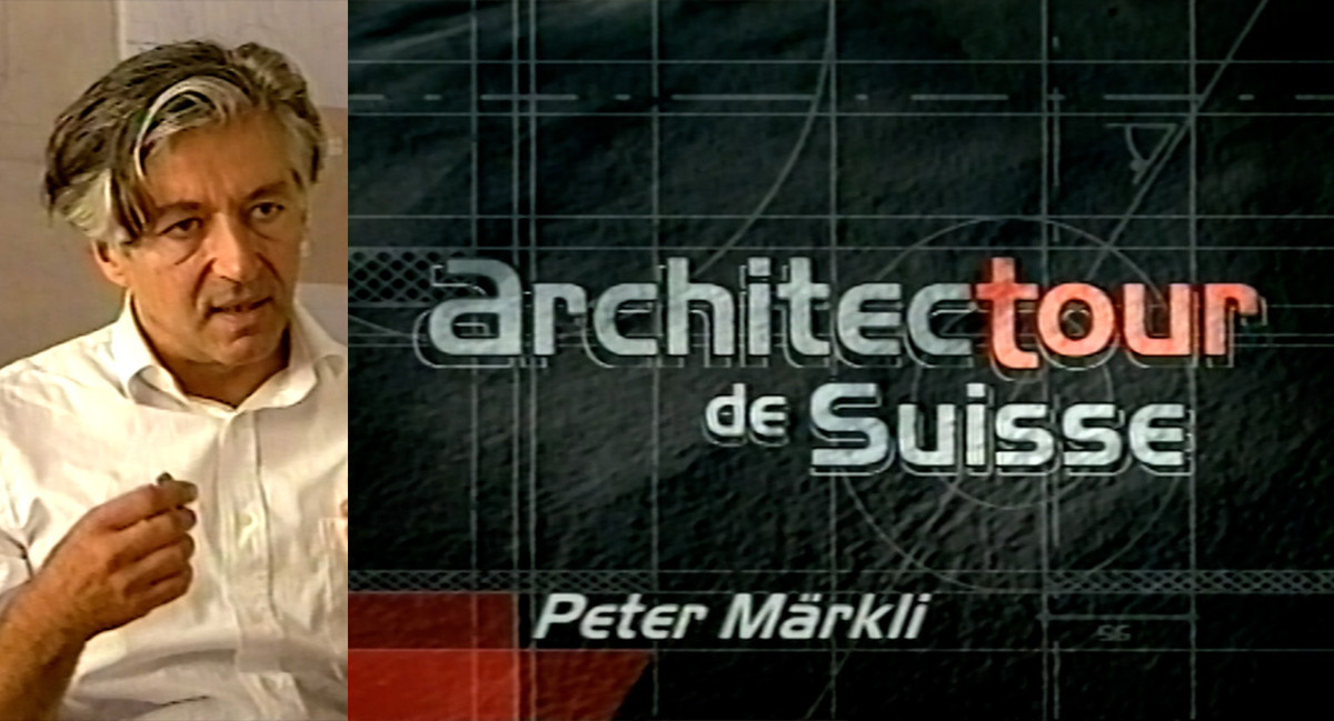 Preview for Hochparterre - «Architectour de Suisse» (1/26): Peter Märkli