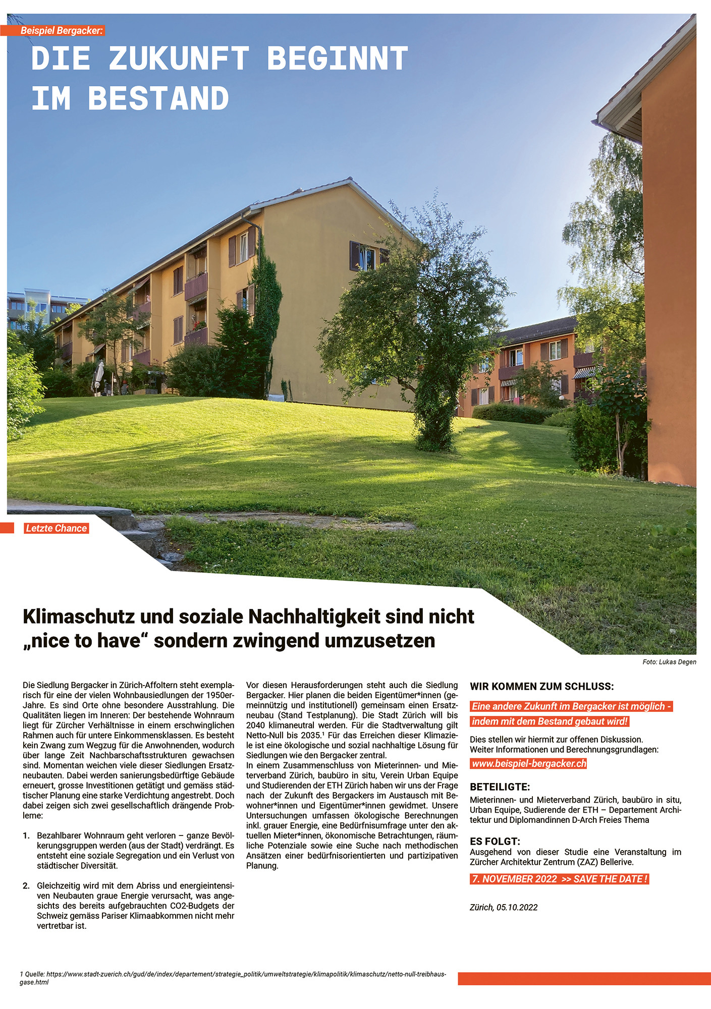 Hochparterre - «Die letzte Chance ist vertan»