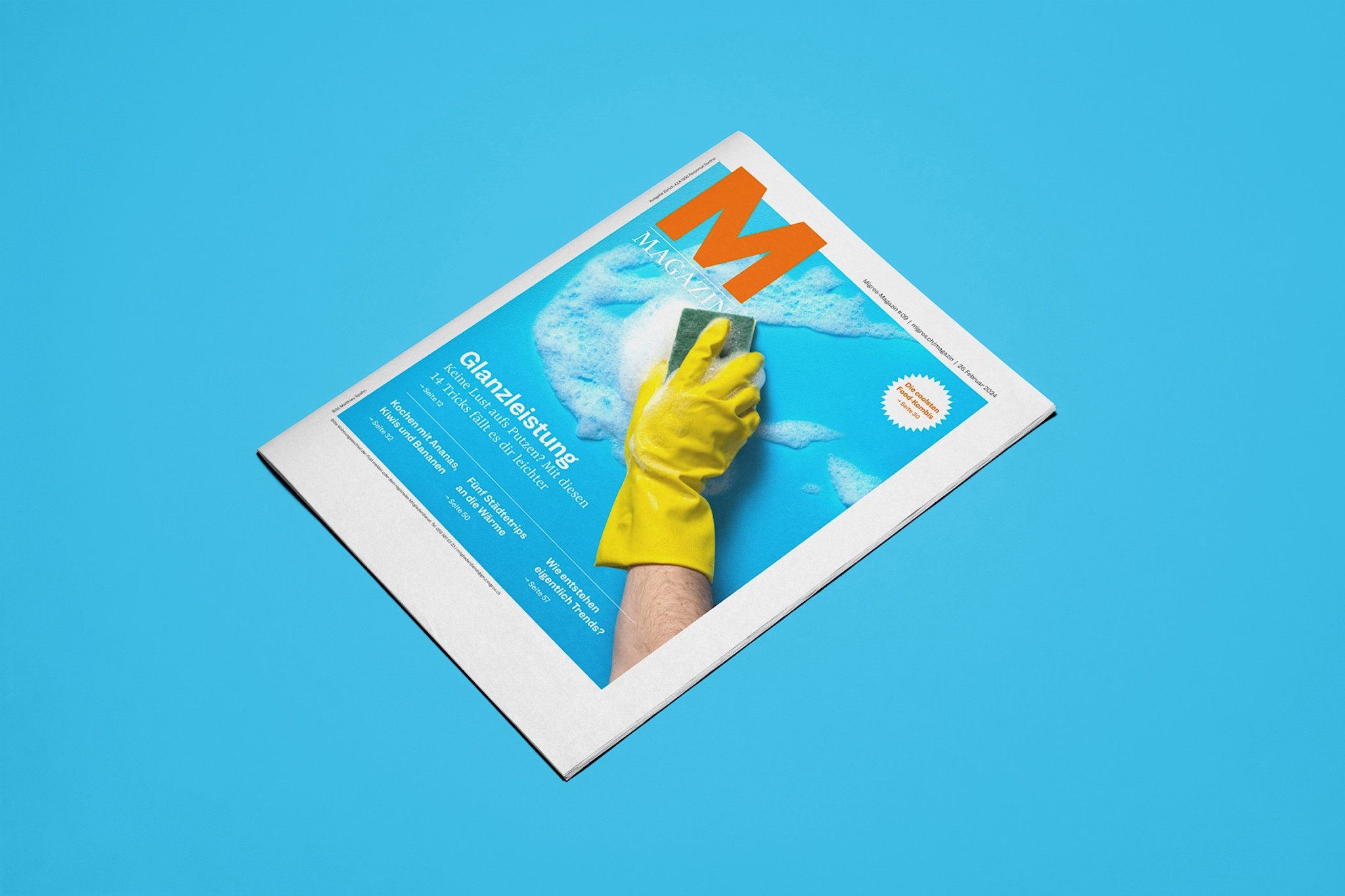 Das Konzept der Grafikagentur Büro Haeberli entschied den Pitch um das Redesign für sich.