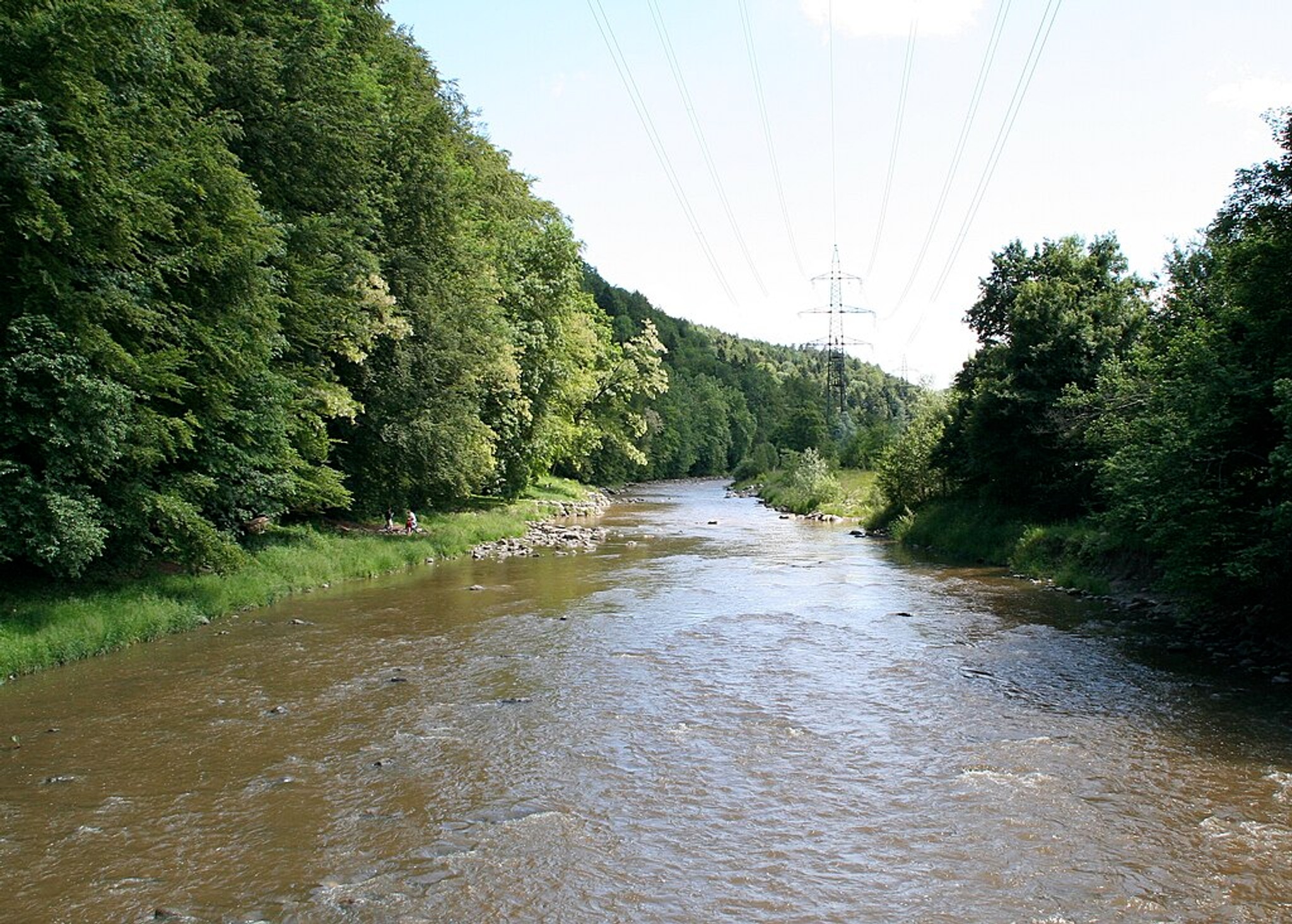Die Sihl soll über einen 1,8 Kilometer langen Abschnitt am Bahnhof und am Besucherzentrum Sihlwald revitalisiert werden.