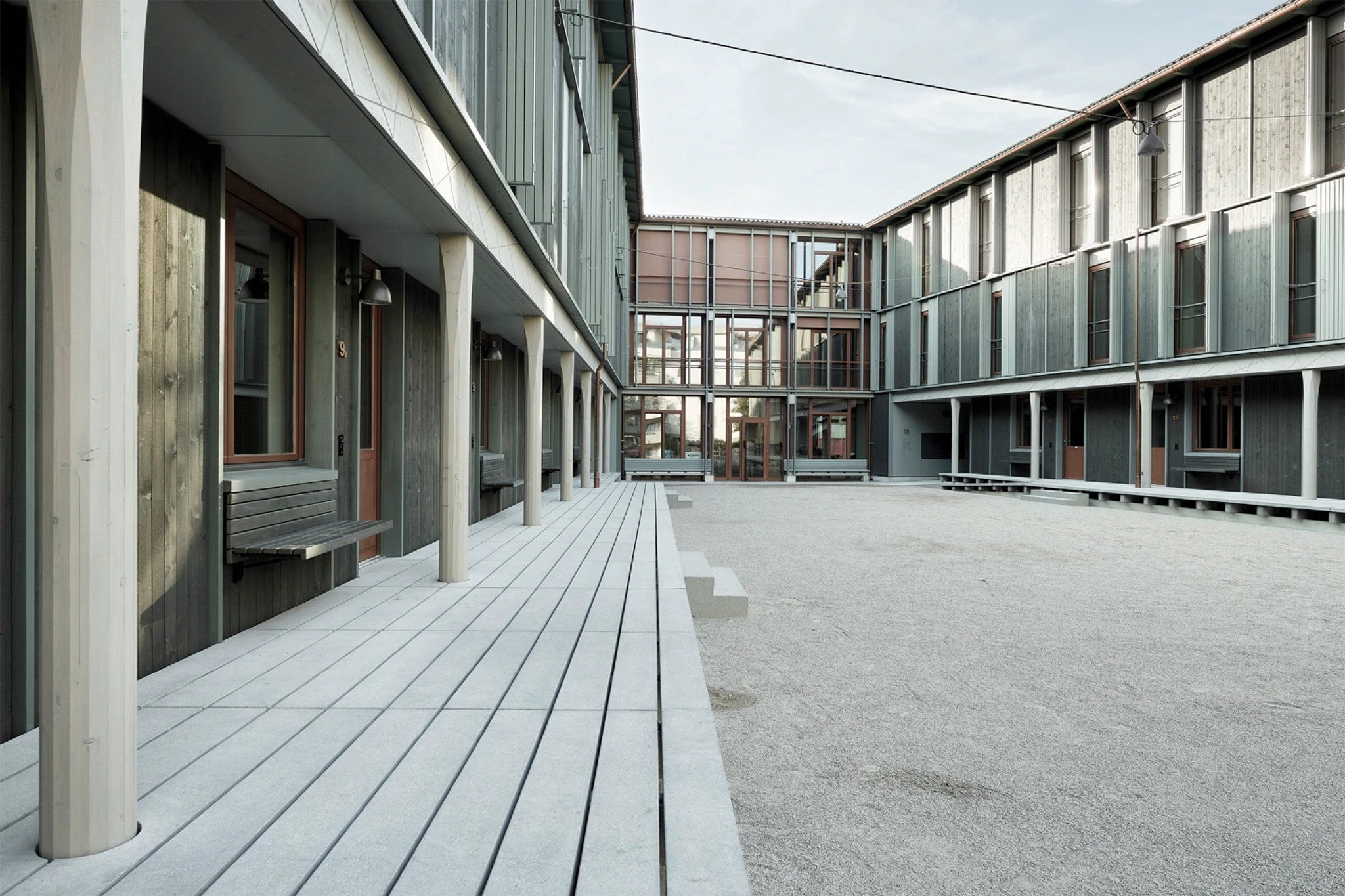 2021 ging der Prix Lignum in Gold an Esch Sintzel Architekten für die Siedlung Maiengasse in Basel.
