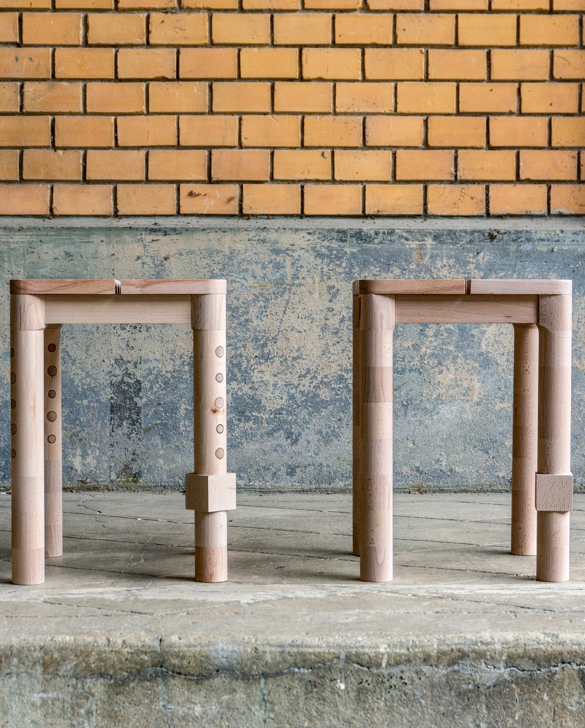 Auch Reste können Ressource sein: Der Hocker ‹Leftovers› besteht aus Holzabfällen.