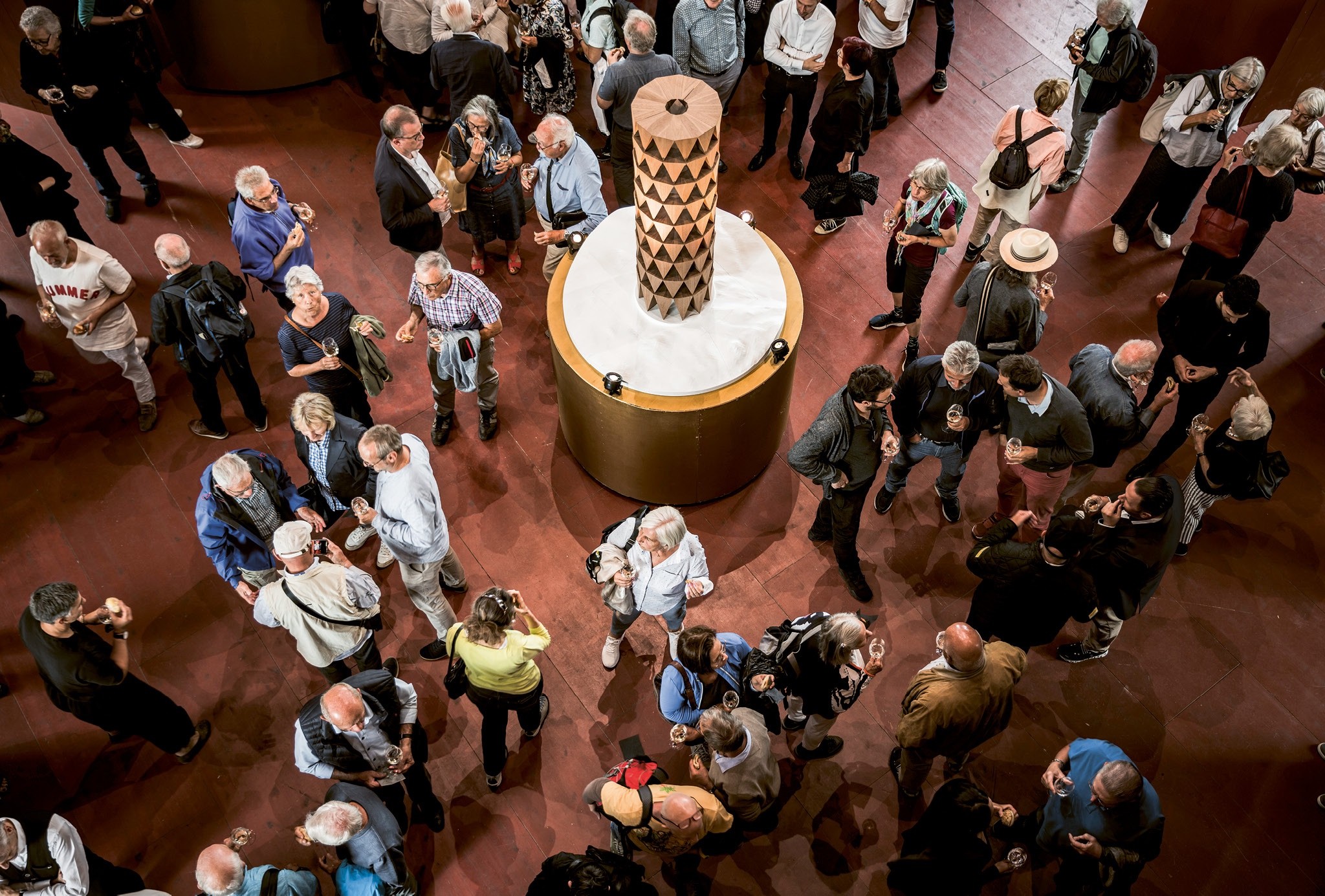 Auftritt vor Publikum: Im August 2023 wurde im Roten Turm auf dem Julierpass das Projekt ‹Ospizio› präsentiert.