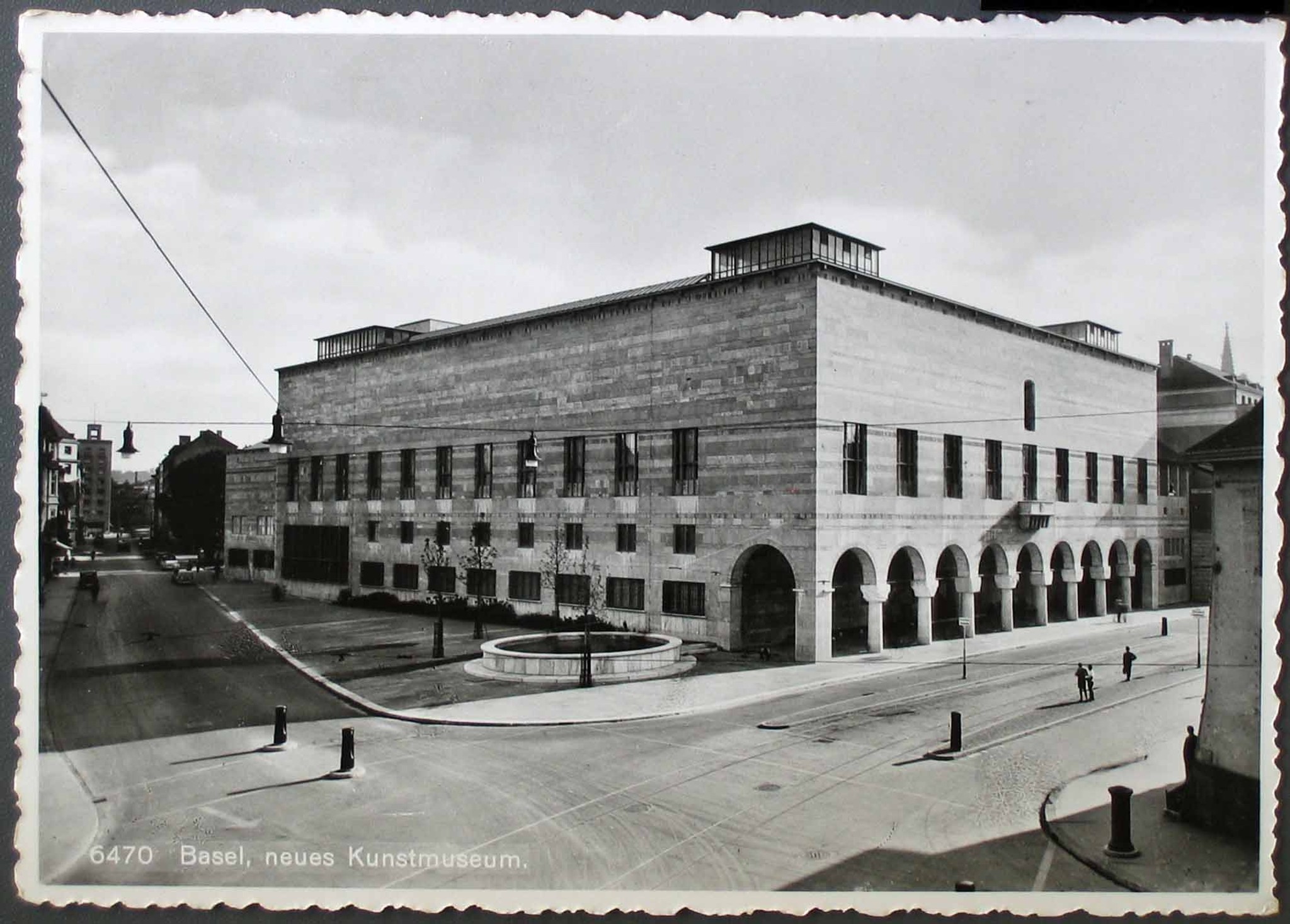 Das Kunstmuseum Basel Ende der 1930er-Jahre, kurz nach seinem Bau.