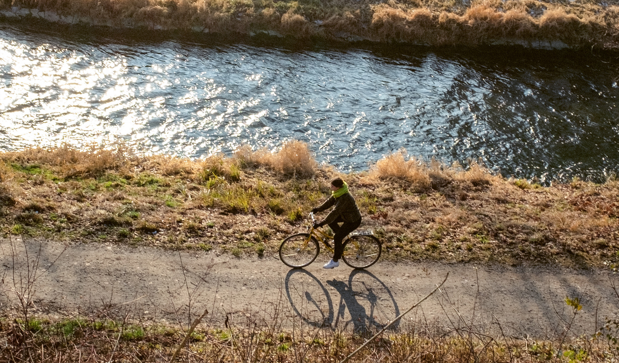 Le plaisir de rouler au bord de l’eau – la raison de l’aménagement du chemin de rive de la Glatt.