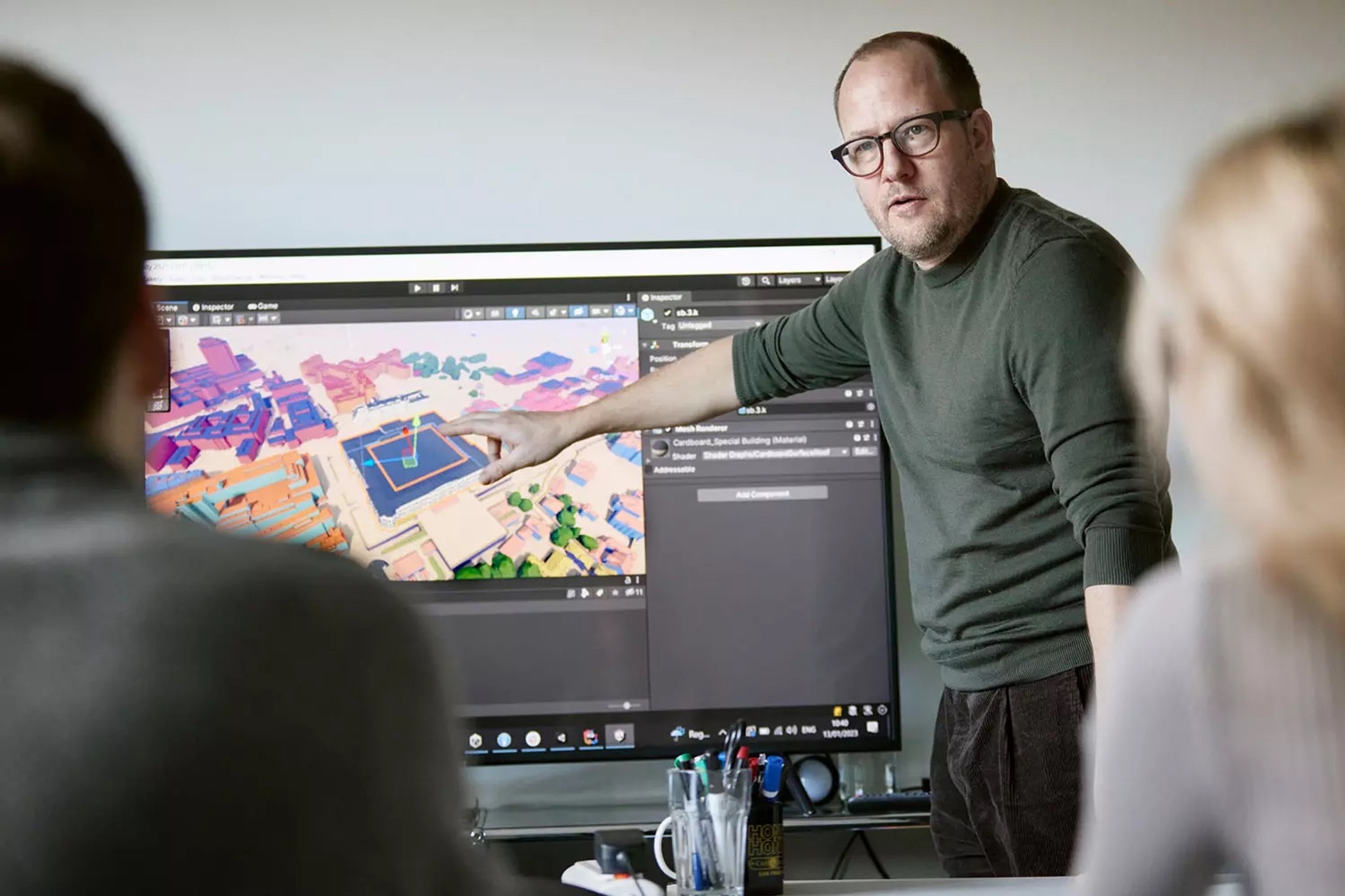 Andri Gerber setzt sich seit vielen Jahren für die Vermittlung von Baukulturvermittlung über Games und spielerische Zugänge ein.