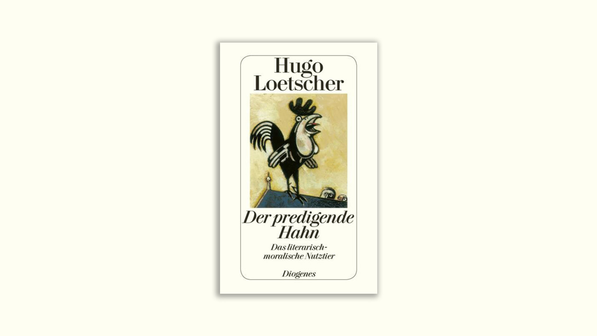 Die Tiere in Loetschers Buch reden menschlich, das ist der Schlüssel zu ihrer Welt. Redeten sie tierisch, der Mensch verstünde kein Wort, so der Stadtwanderer.