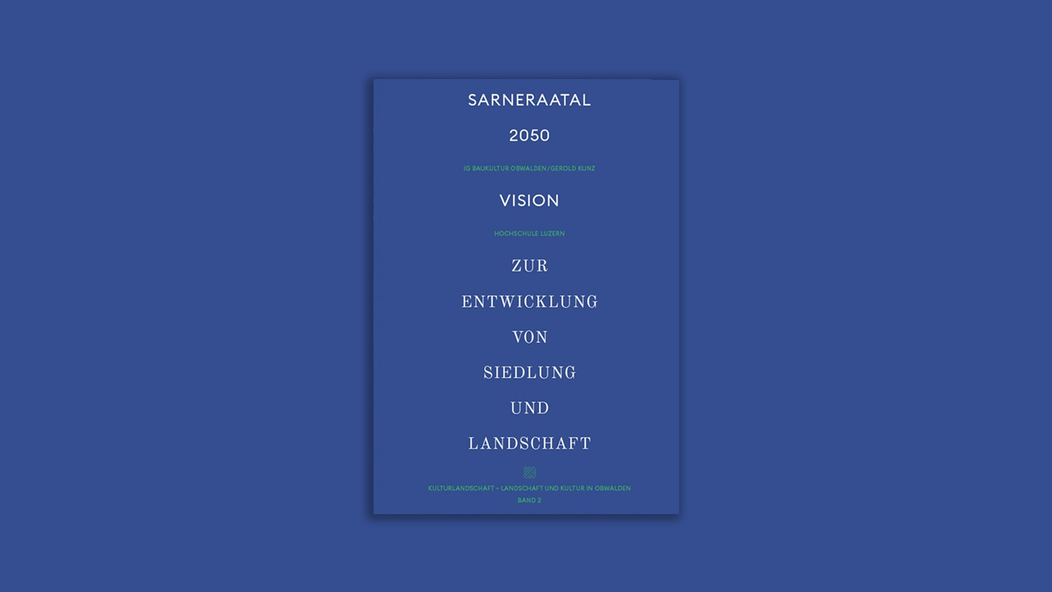 Das Buch setzt zwei Schwerpunkte: Die Konzentration des Wachstums in Sarnen Nord und das Bewahren der Grossteiler Ebene bei Giswil.