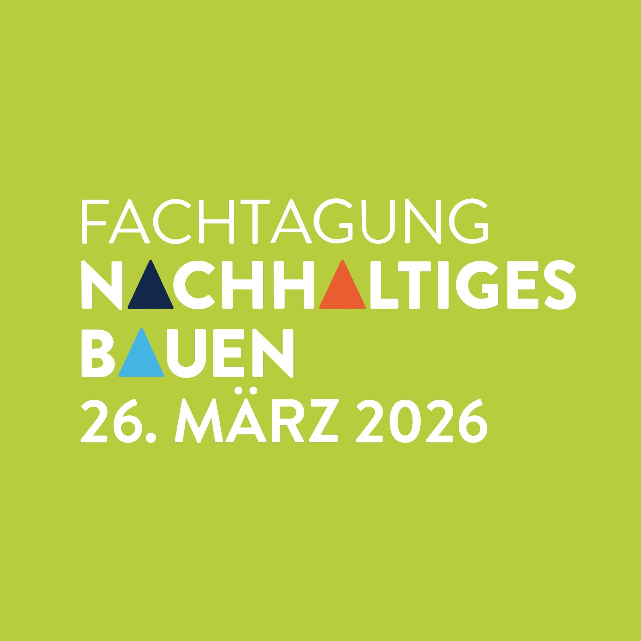 Das Motto dieses Jahr: «Dekarbonisierung der Bauwirtschaft»