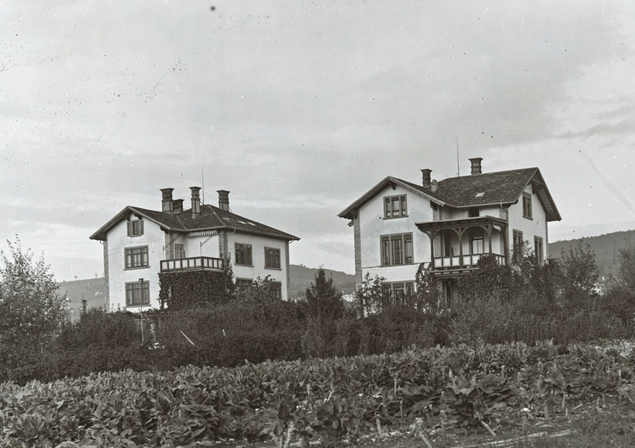 «Ganz früher Vorreiter einer nachhaltigen und energiesparenden Bauweise»: die Professorenhäuser von Georg Lasius, erbaut 1876 an der Zürcher Freiestrasse (Robert Breitinger / Baugeschichtliches Archiv)