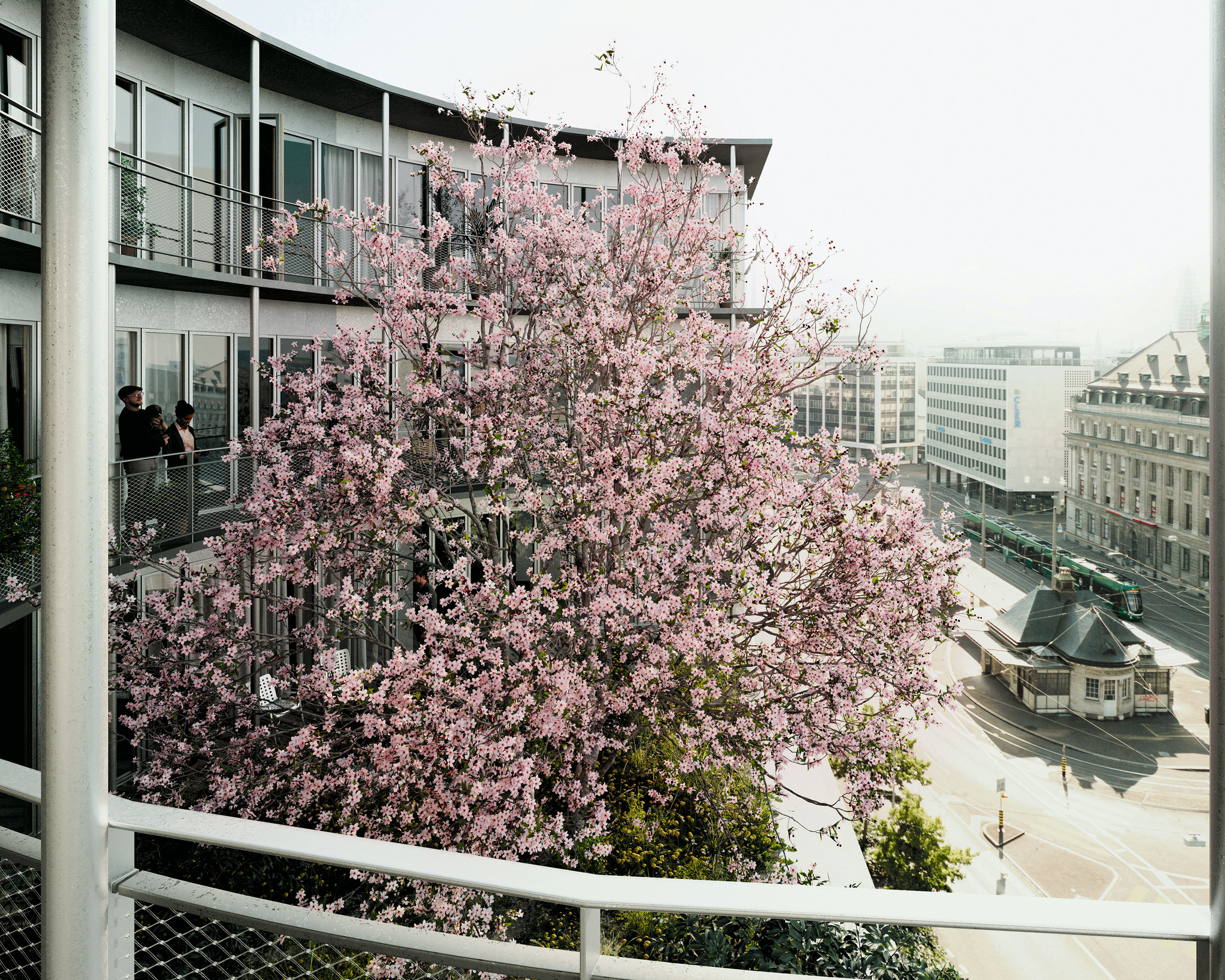 Siegreiches Projekt am Aeschenplatz in Basel