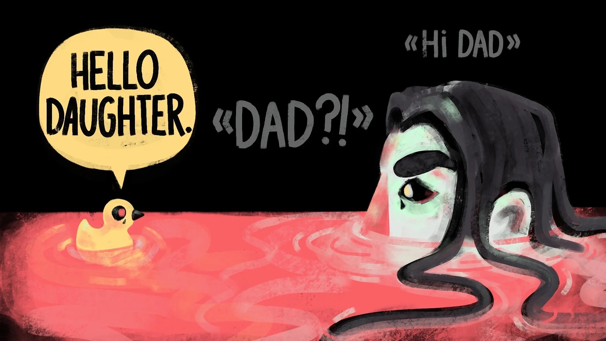 Das Computerspiel ‹Psychotic Bathtub› will zeigen, wie es sich anfühlt, psychotisch zu sein.