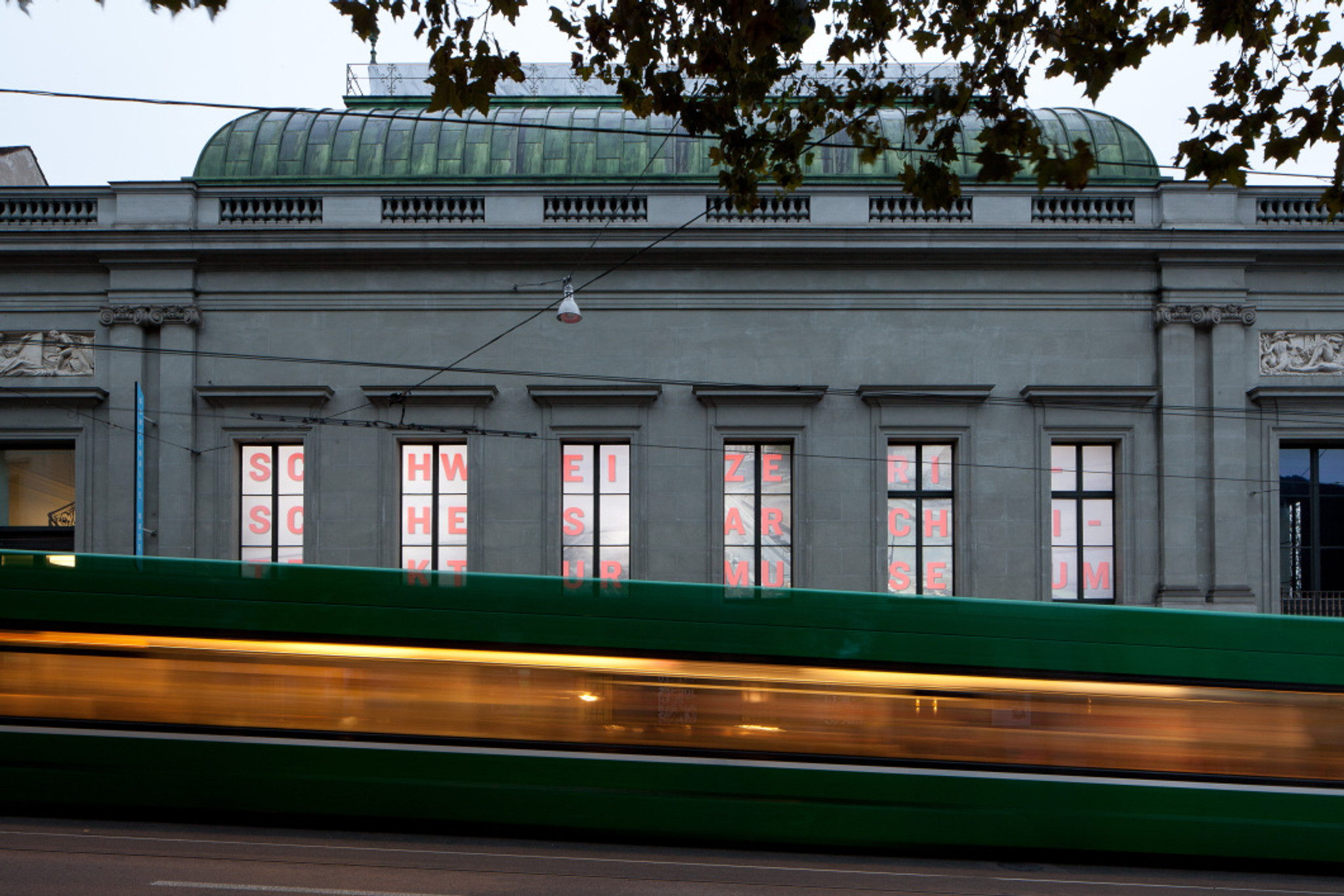 Das Schweizerisches Architekturmuseum S AM in Basel.
