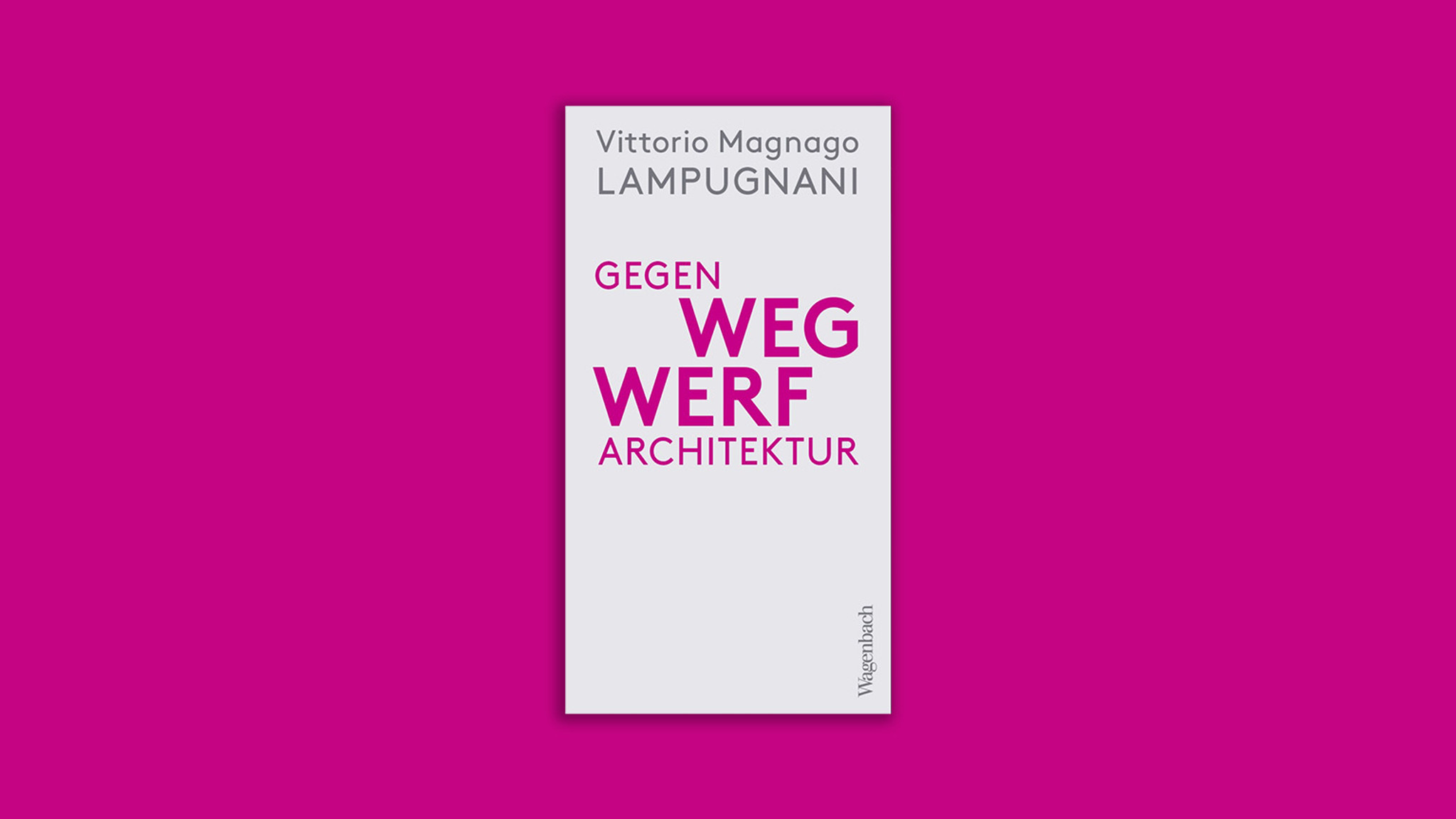 Ist der Städtebauhistoriker, unterdessen Professor emeritus, radikal geworden?, staunt der Stadtwanderer.