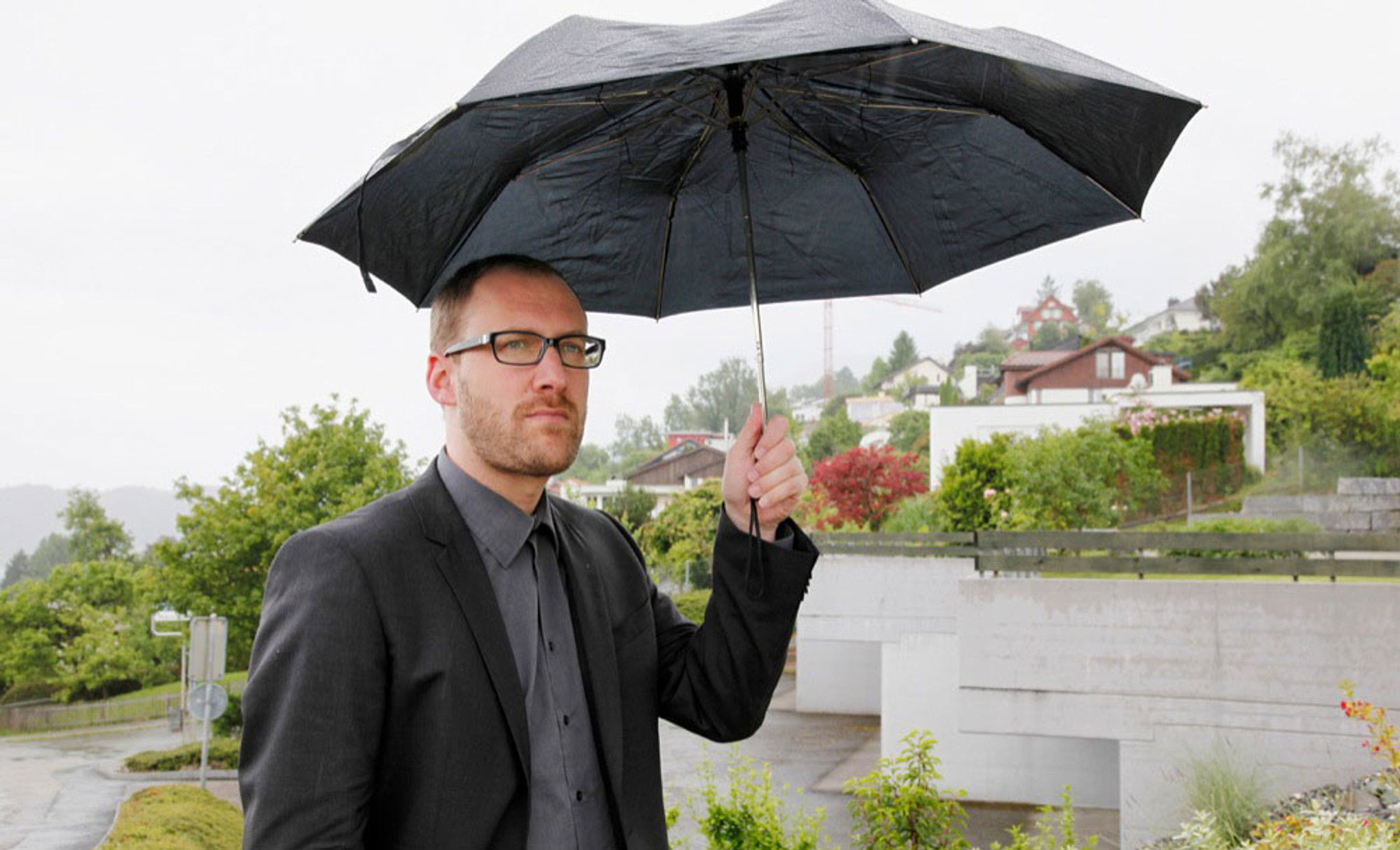 Wo Stefan Kurath genau hinschaut: zum Beispiel in Freienbach.