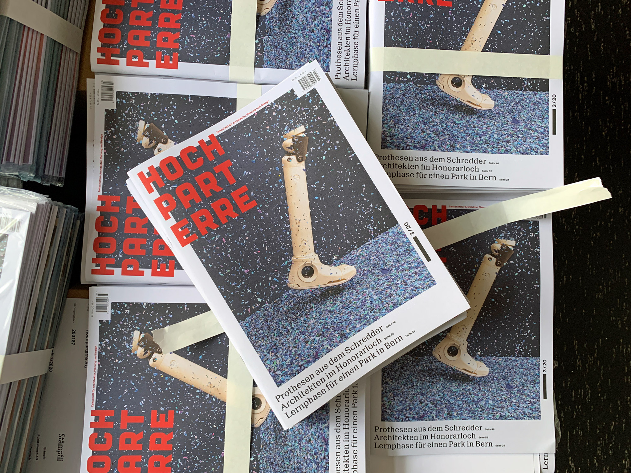 Die Märzausgabe von Hochparterre ist diese Woche druckfrisch eingetroffen.