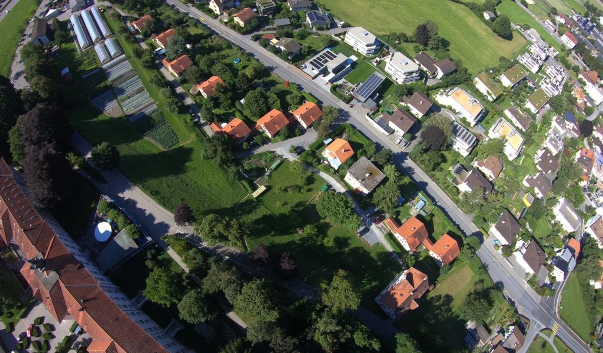 Die Waldhaussiedlung in Chur.