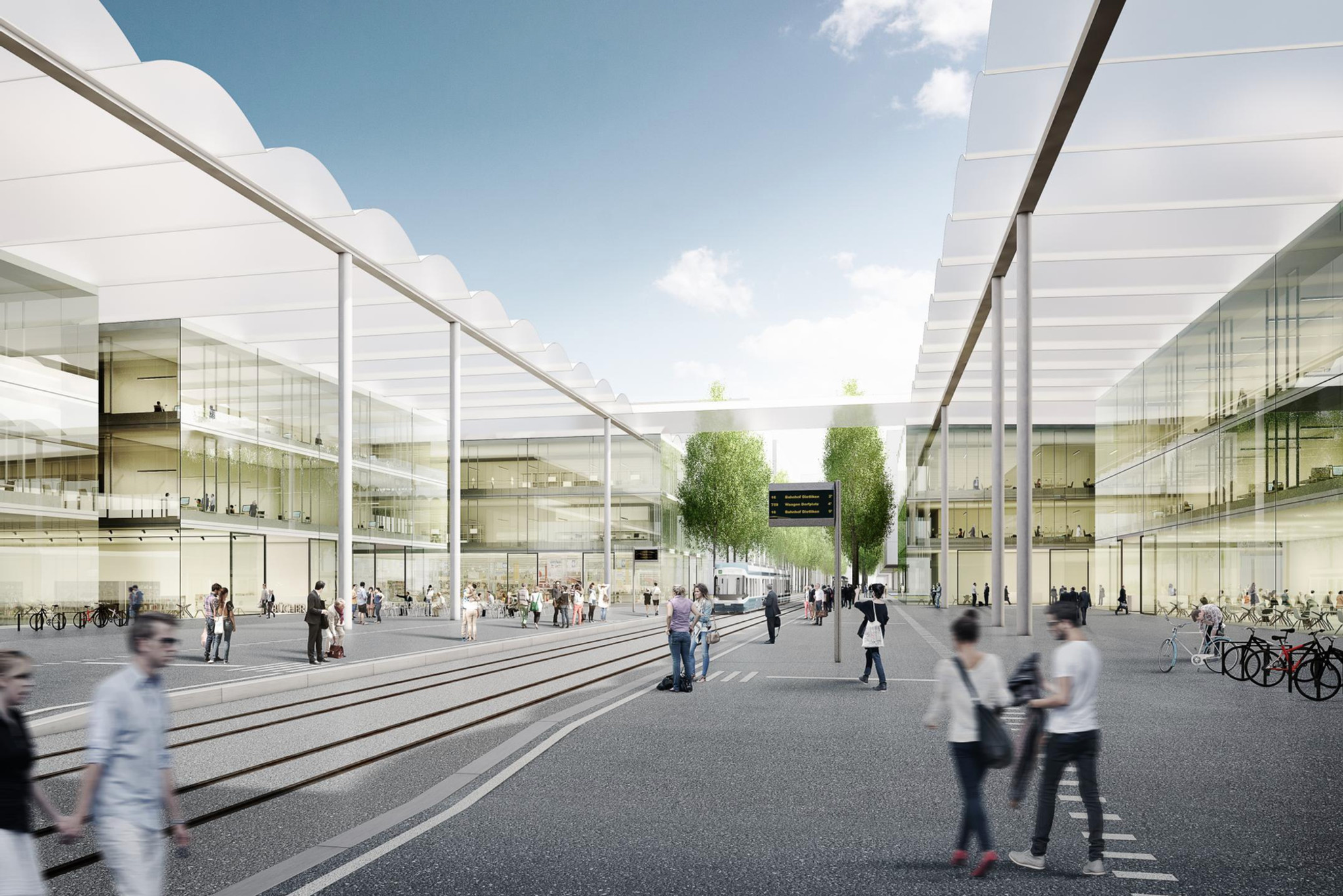 So stellen sich die Initianten den Campus im Innovationspark Zürich vor.
