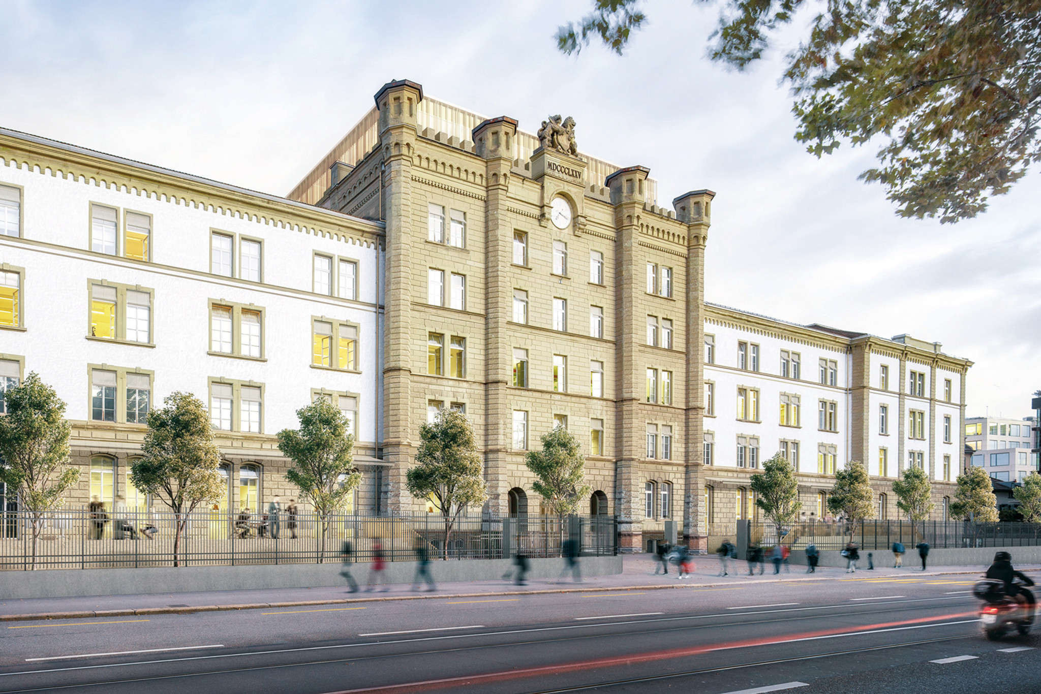 1. Rang von spillmann echsle architekten: Blick von der Kasernenstrasse