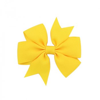 3.5 Inches Grosgrain Ribbon Hair Bows With Clip For Girls