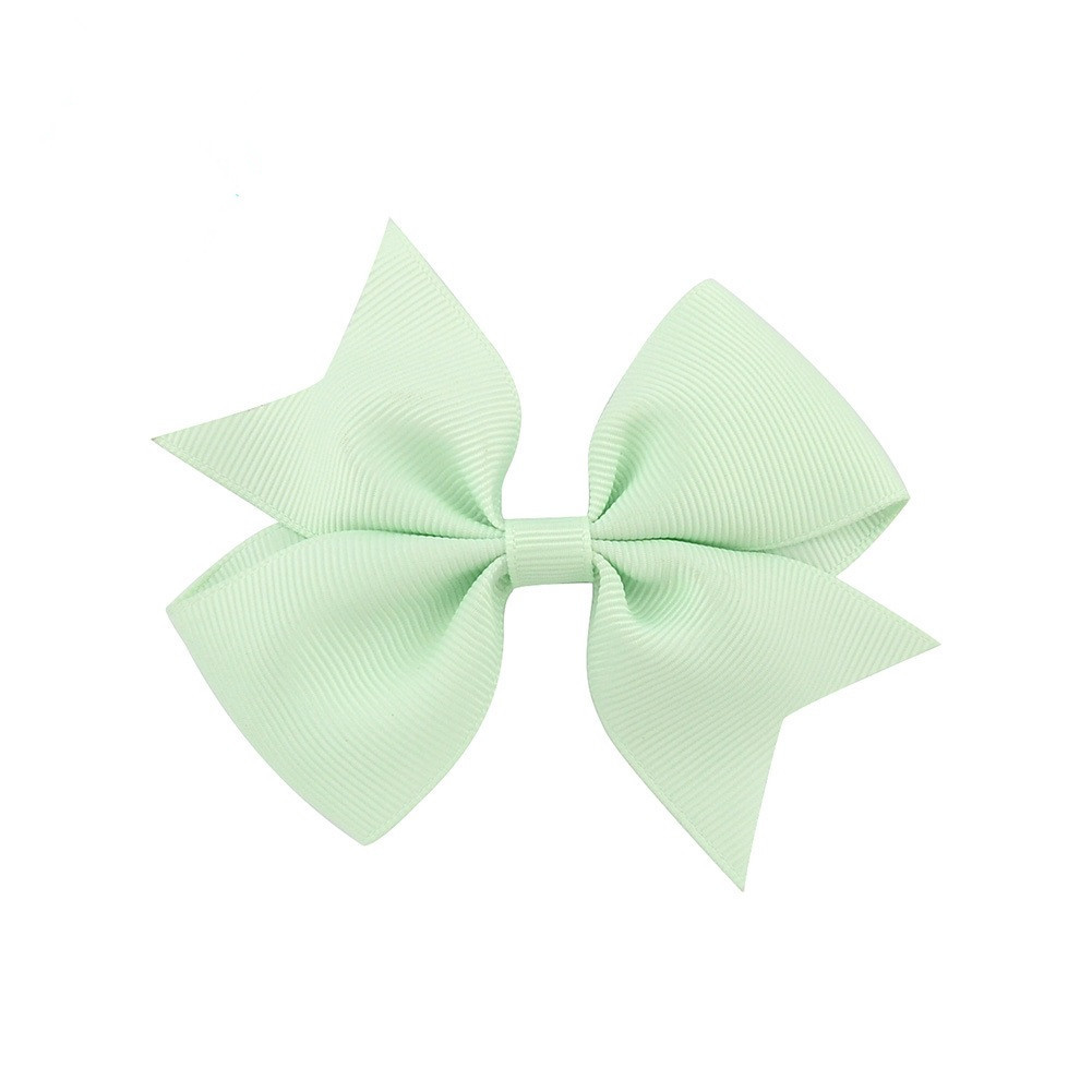 Wholesale 3 Inches Small Grosgrain Ribbon Bows With Clip For Baby Girls