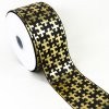 Custom printed puzzle 3″ wide grosgrain ribbon 75 mm width