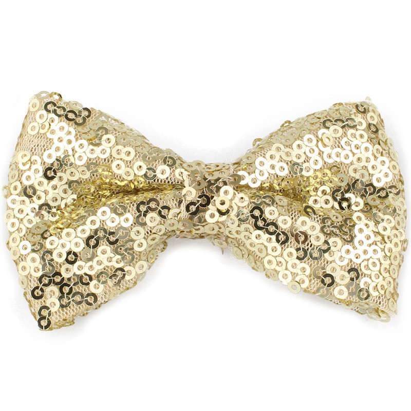Ready Stock 3.5'' Sequin Bow Tie For DIY