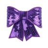 MingRibbon 10 colors 3″ width sequin bow, decorative pre made bow for DIY