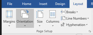 Microsoft Word - Long document - Section breaks