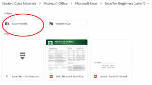 Class Projects Folder