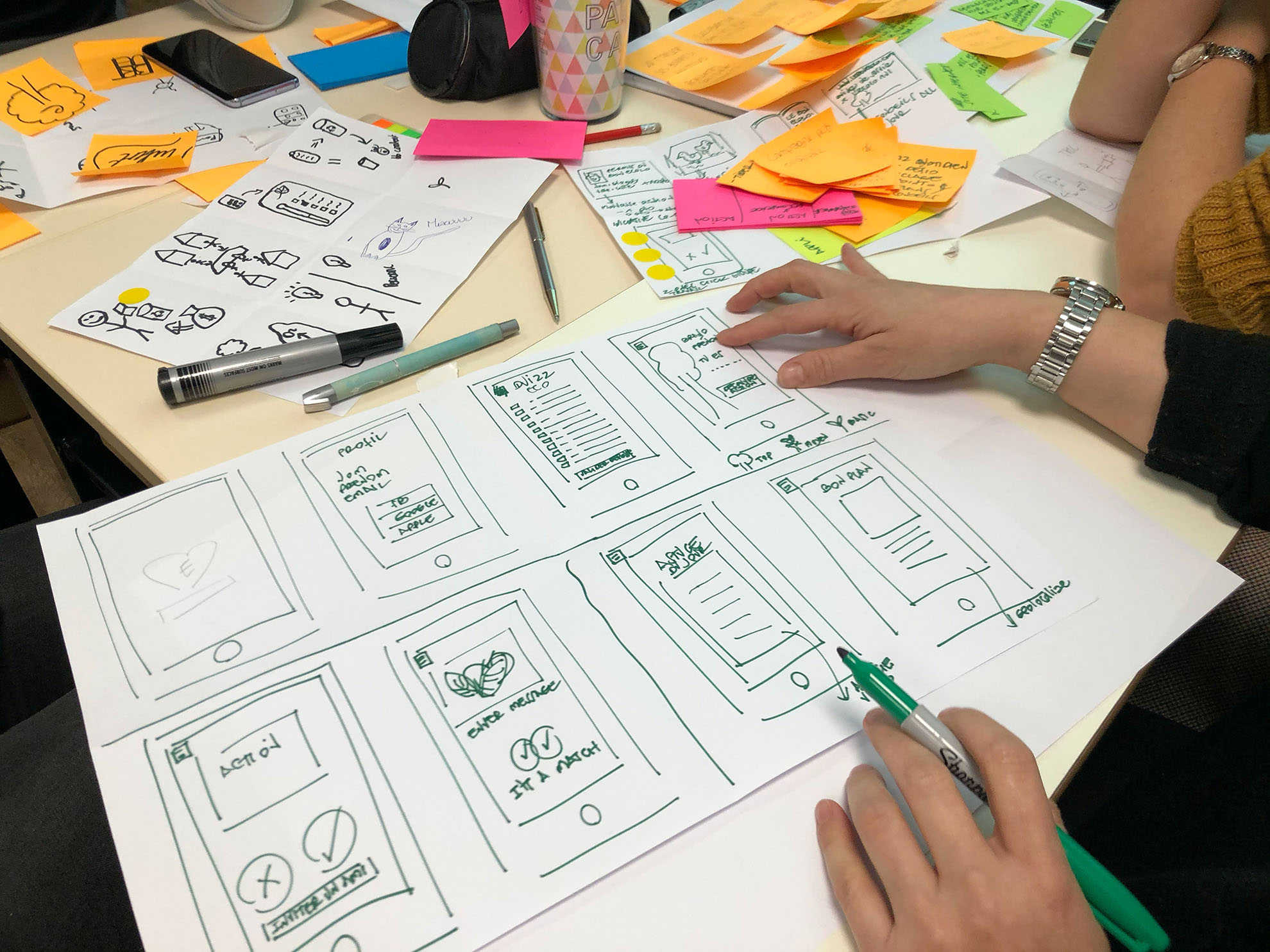 UX Design Wireframes