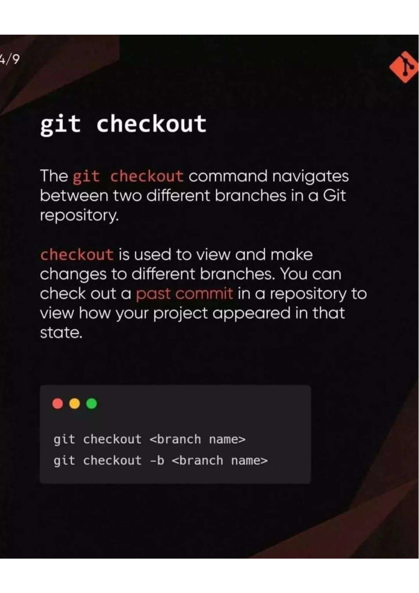 7 Git Commands Every Developer Should Know — slide 4/8