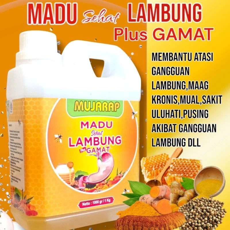 Madu Sehat Lambung MUJARAP 1Kg