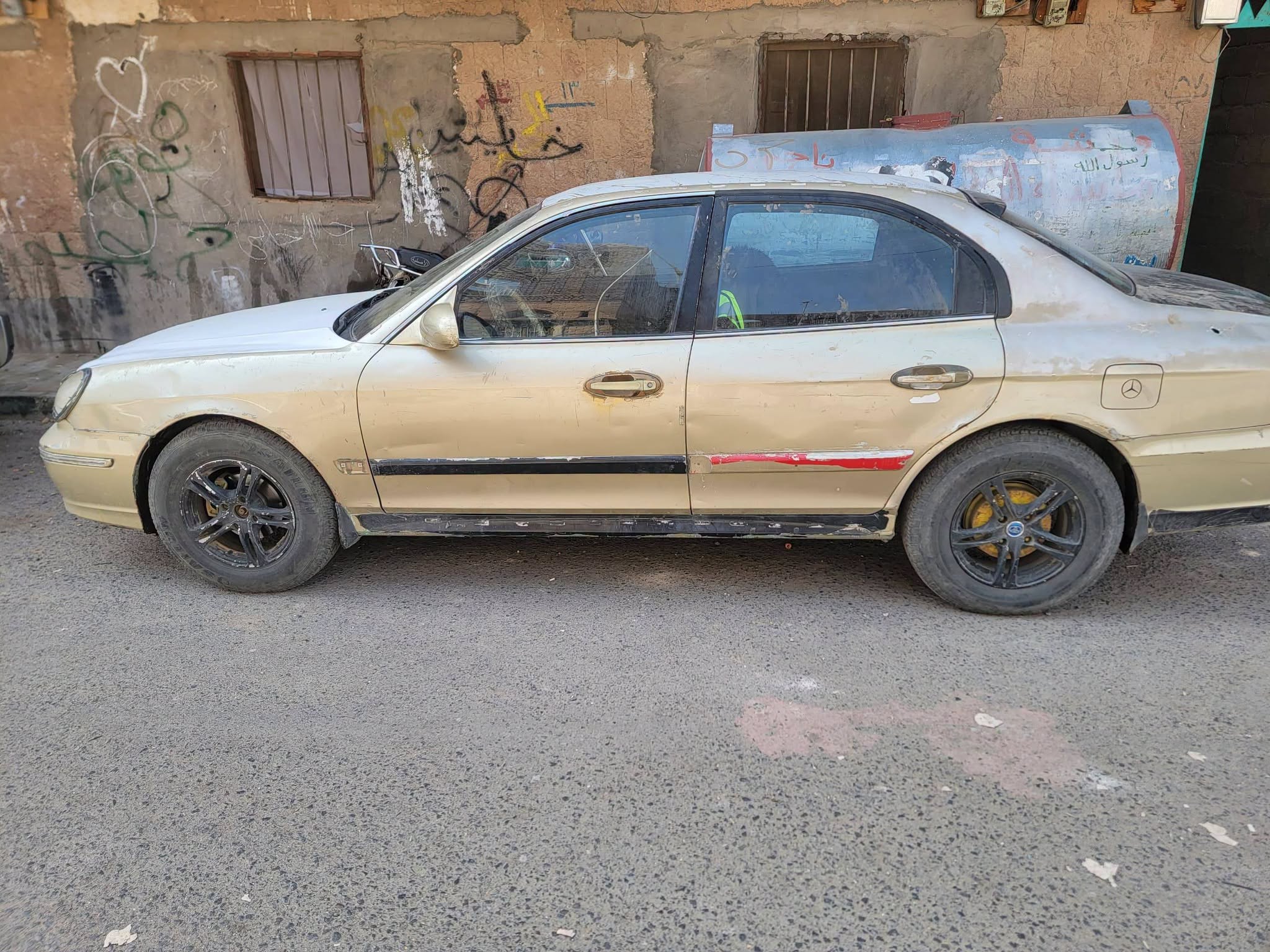 🚘 سوناتا 2005 سته بسطون للبيع - مضمون على الشرط