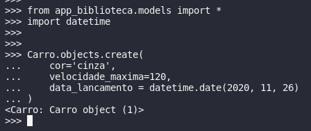 django objects create