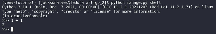 django shell