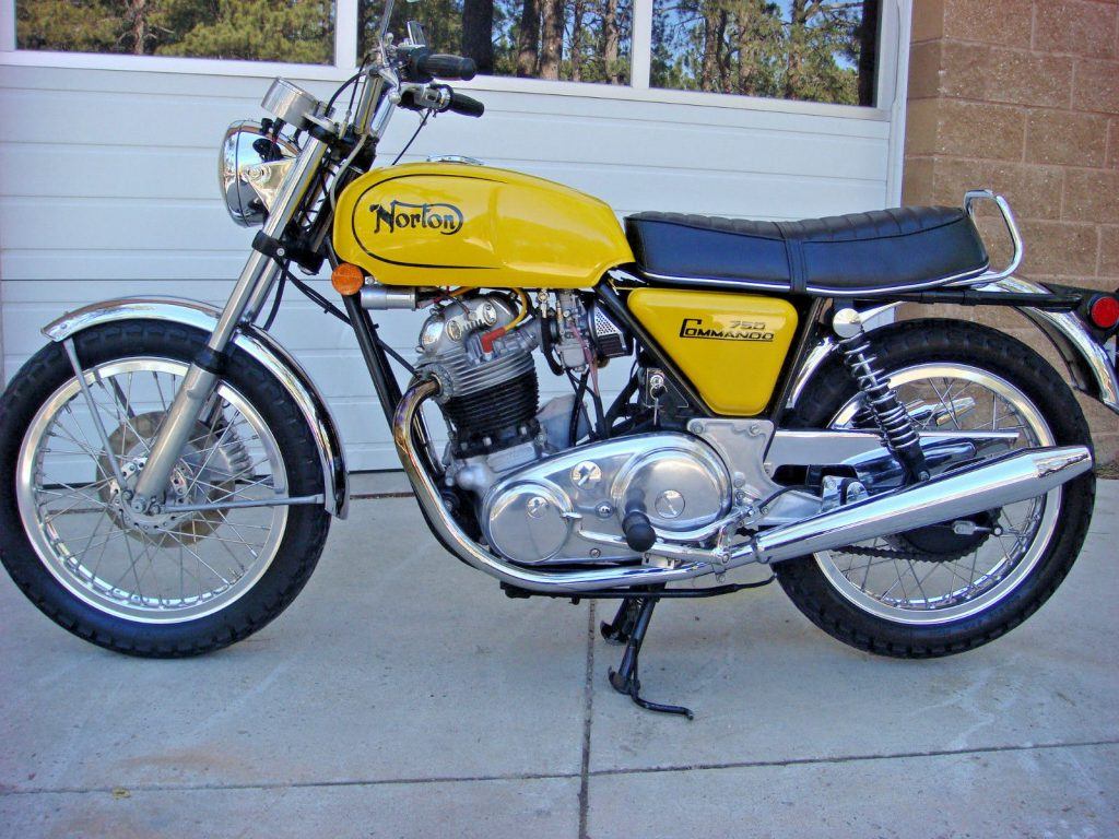 1973 Norton Commando 750 – nicely maintained