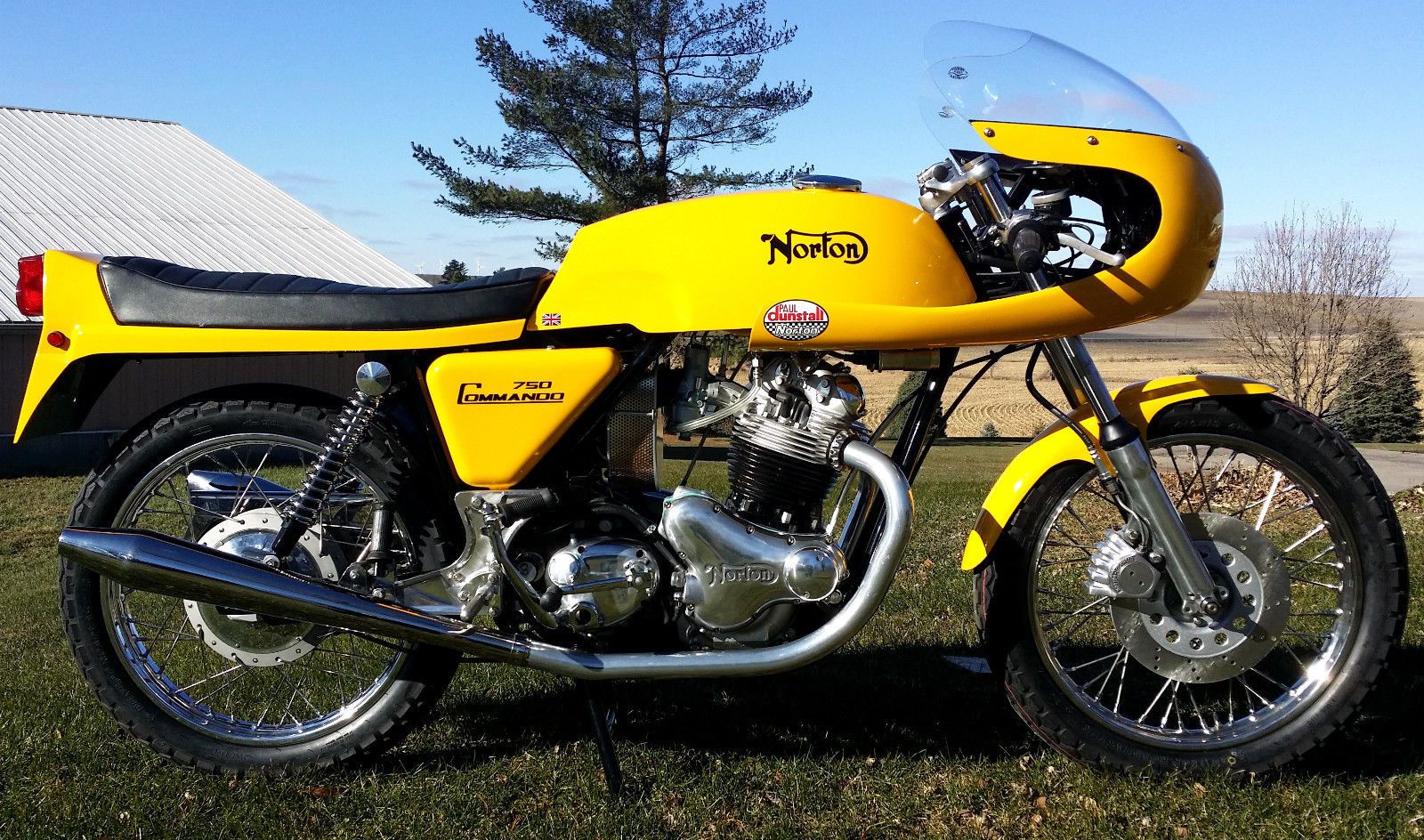 1972 Norton Commando 750 Cafe racer British bikes for sale