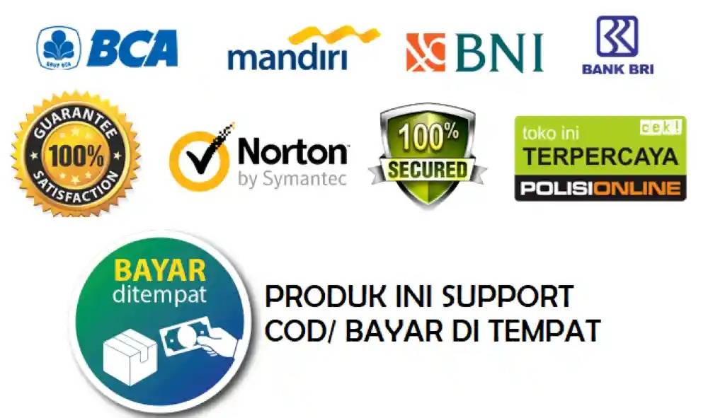 Bisa COD Seluruh Indonesia
