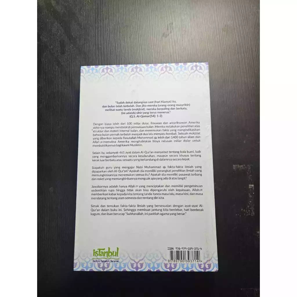 Isi halaman pembahasan mukjizat ilmiah Al-Qur'an