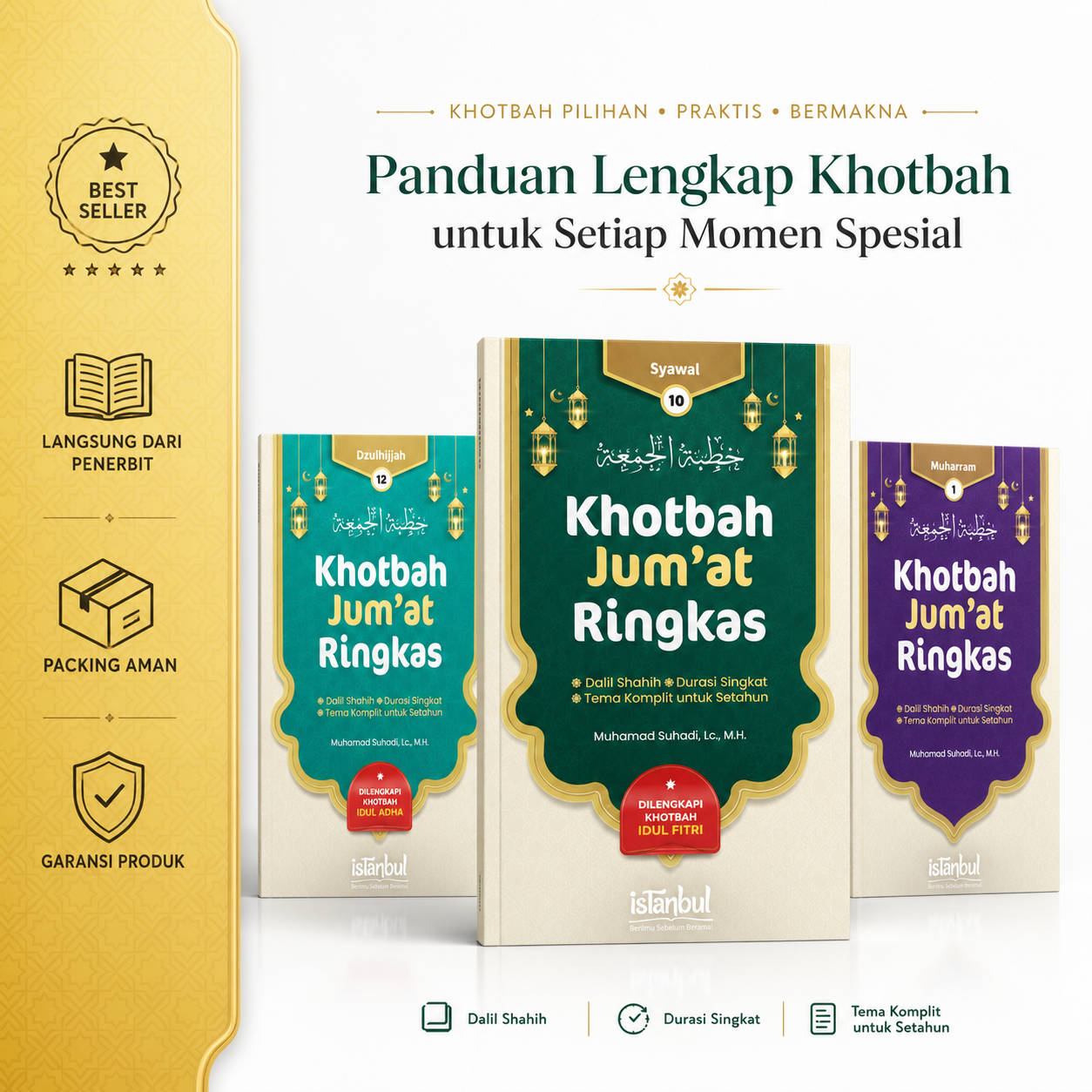 Cover depan buku Khotbah Jumat Istanbul
