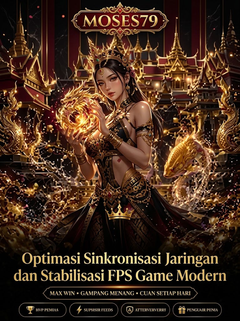 MOSES79 - Optimasi Sinkronisasi Jaringan dan Stabilisasi FPS Game Modern