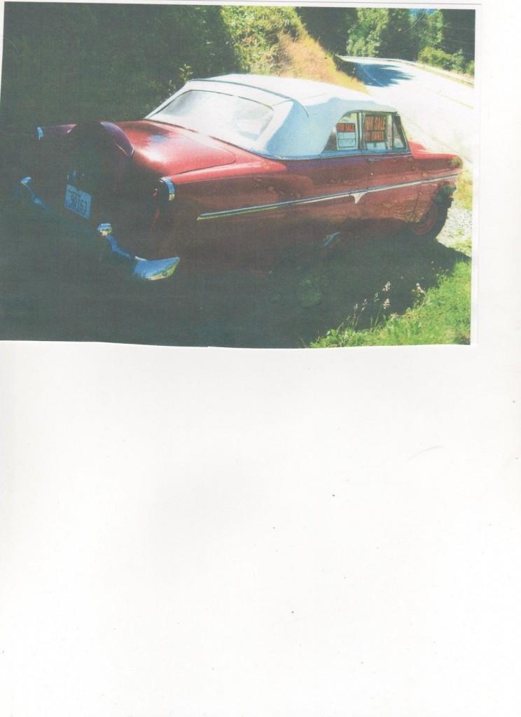 1954 Ford Crestline Sunliner Convertible