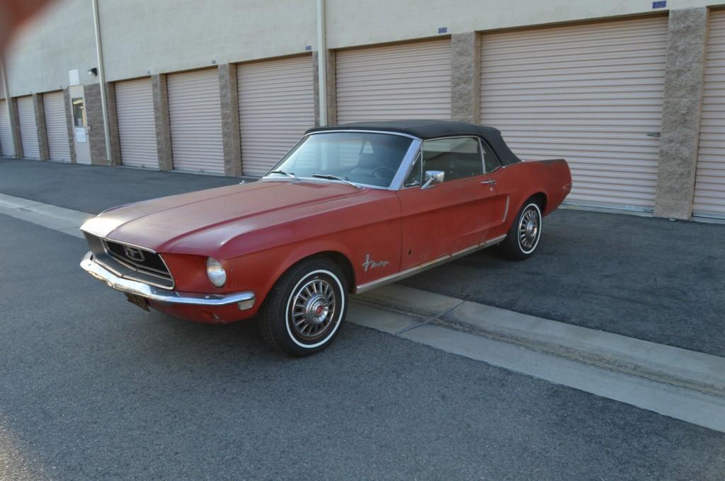 1968 Ford Mustang Rare V8 390 X Code Convertible
