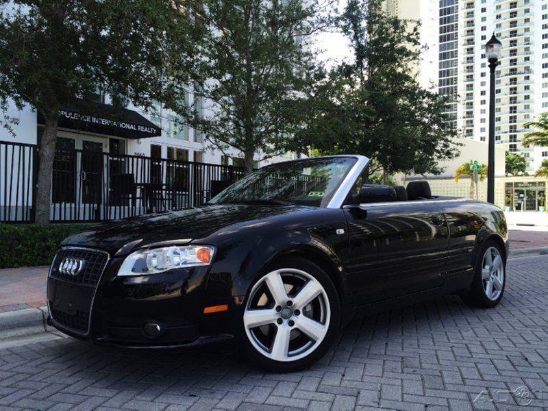 2007 Audi A4 2.0T Quattro S LINE CONVERTIBLE