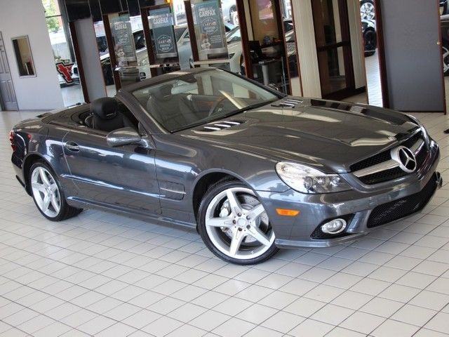 2009 Mercedes Benz SL550 Class Sport Panoramic Wood Wheel