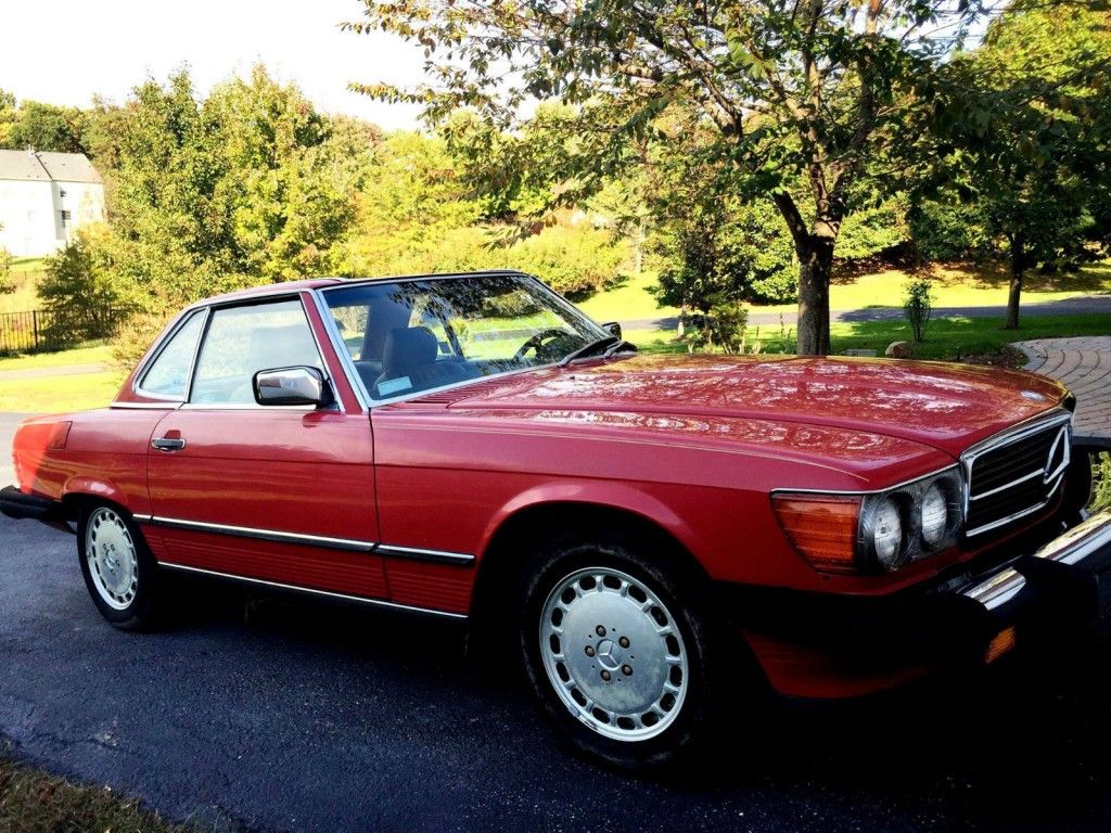 1989 Mercedes Benz 560 SL Class Convertible